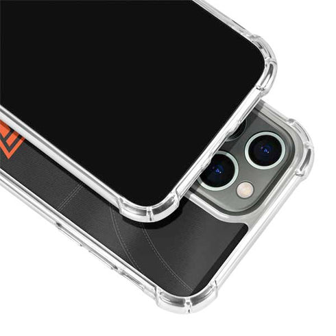 Oklahoma State University Black Jersey iPhone 13 Pro Max Clear Case